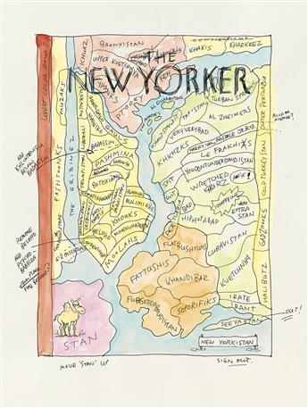 (THE NEW YORKER) RICK MEYEROWITZ and MAIRA KALMAN. New Yorkistan.